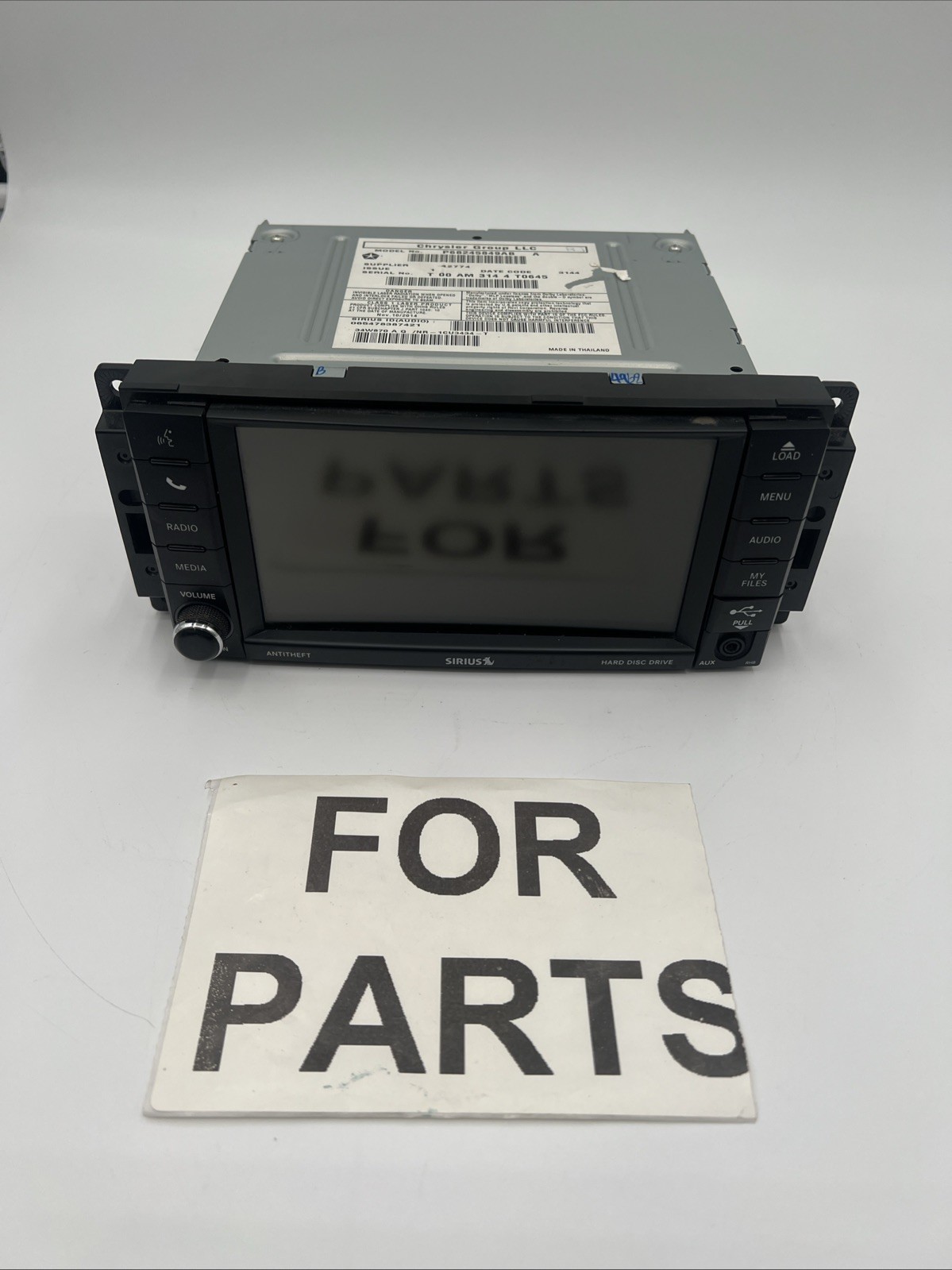 2007-2014 Chrysler Dodge Jeep Radio CD OEM P68245849AB **Parts Only