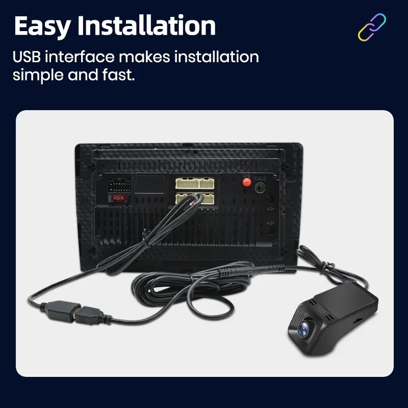 UNIVERSAL DVR FOR 1080P TOUCHSCREEN RADIO DASHCAM ACCIDENTS FHD CAR CAMERA