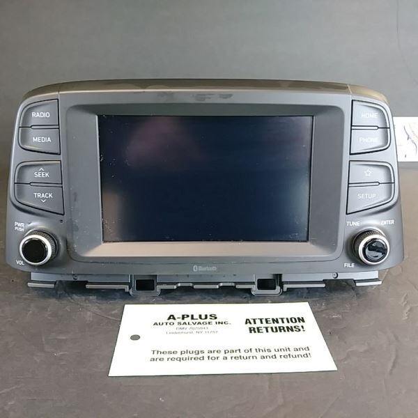 2021 HYUNDAI KONA OEM Radio Display w Receiver Assembly ID 96160J9020 Fits 18-21