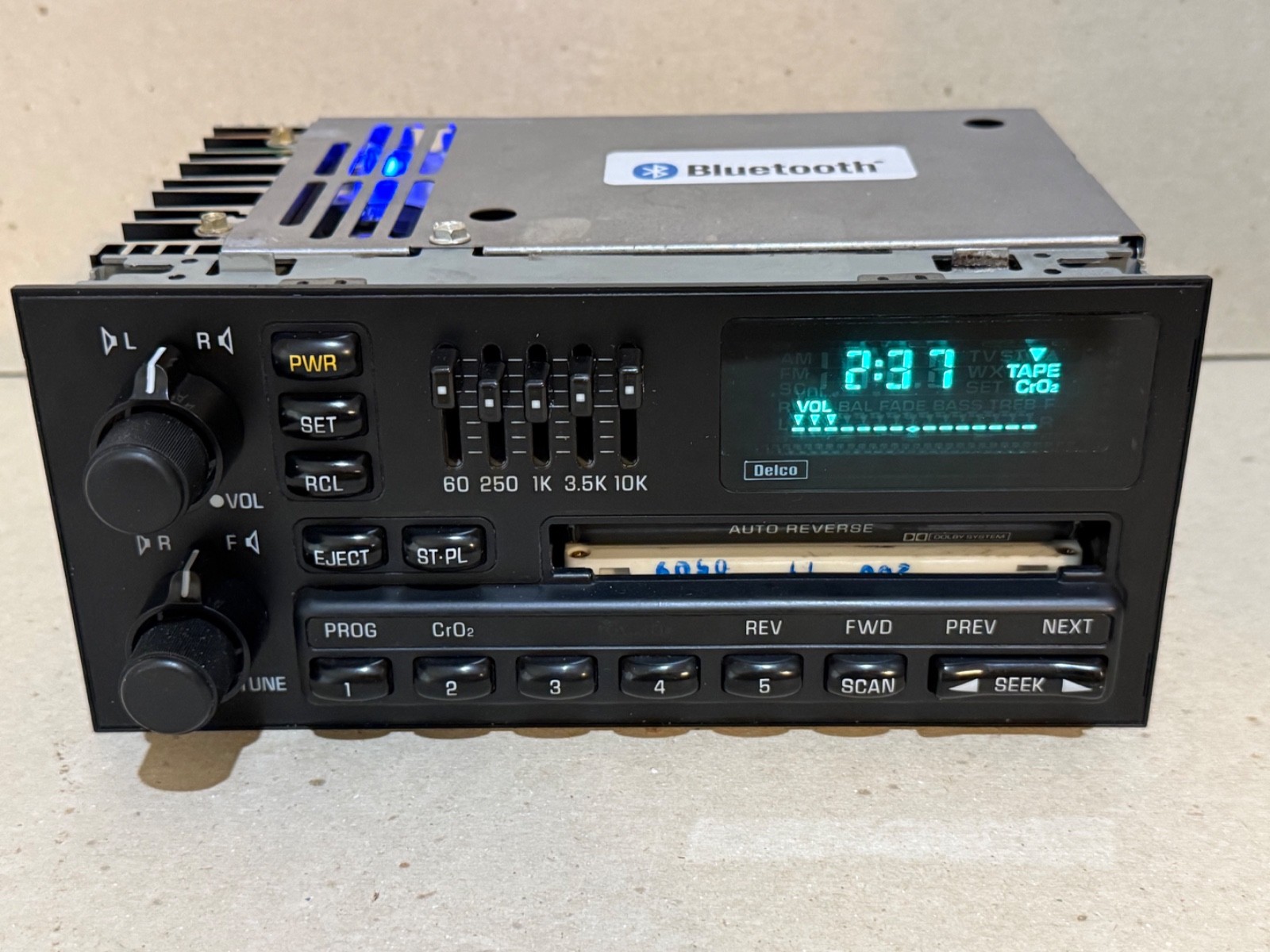 GM 5EQ Cassette RADIO HIGH OUTPUT BLUETOOTH 84 85 86 87 BUICK GRAND NATIONAL GNX