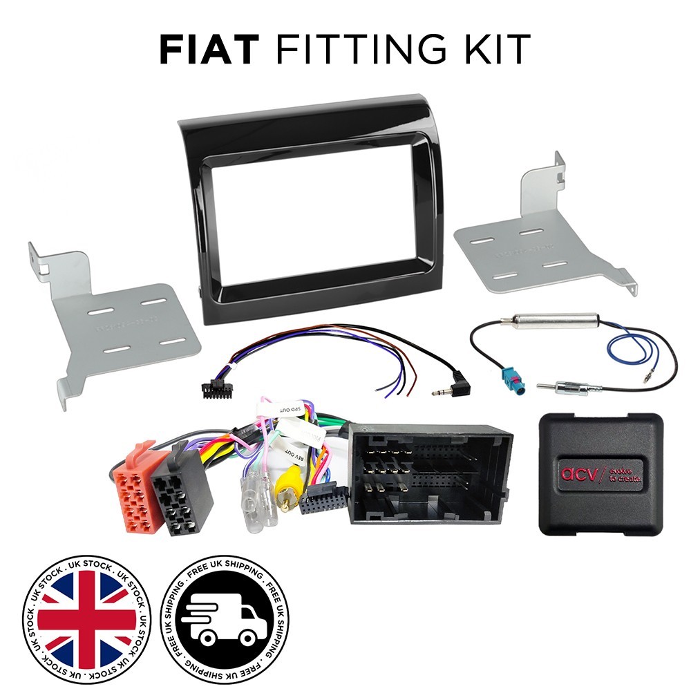 Fiat Ducato Peugeot Boxer Citroen Jumper Complete Stereo Upgrade Fitting Kit