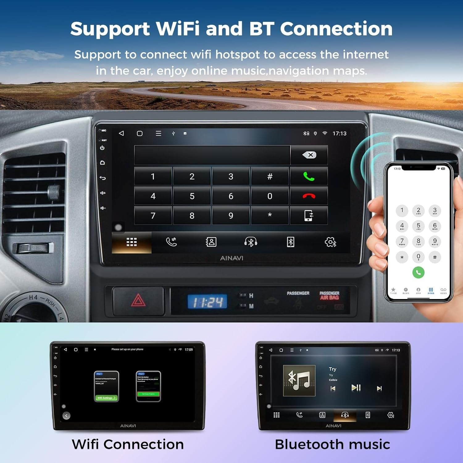 *NEW* Toyota Tacoma 2005-2015 Android 2+64GB Car Stereo 9 Inch