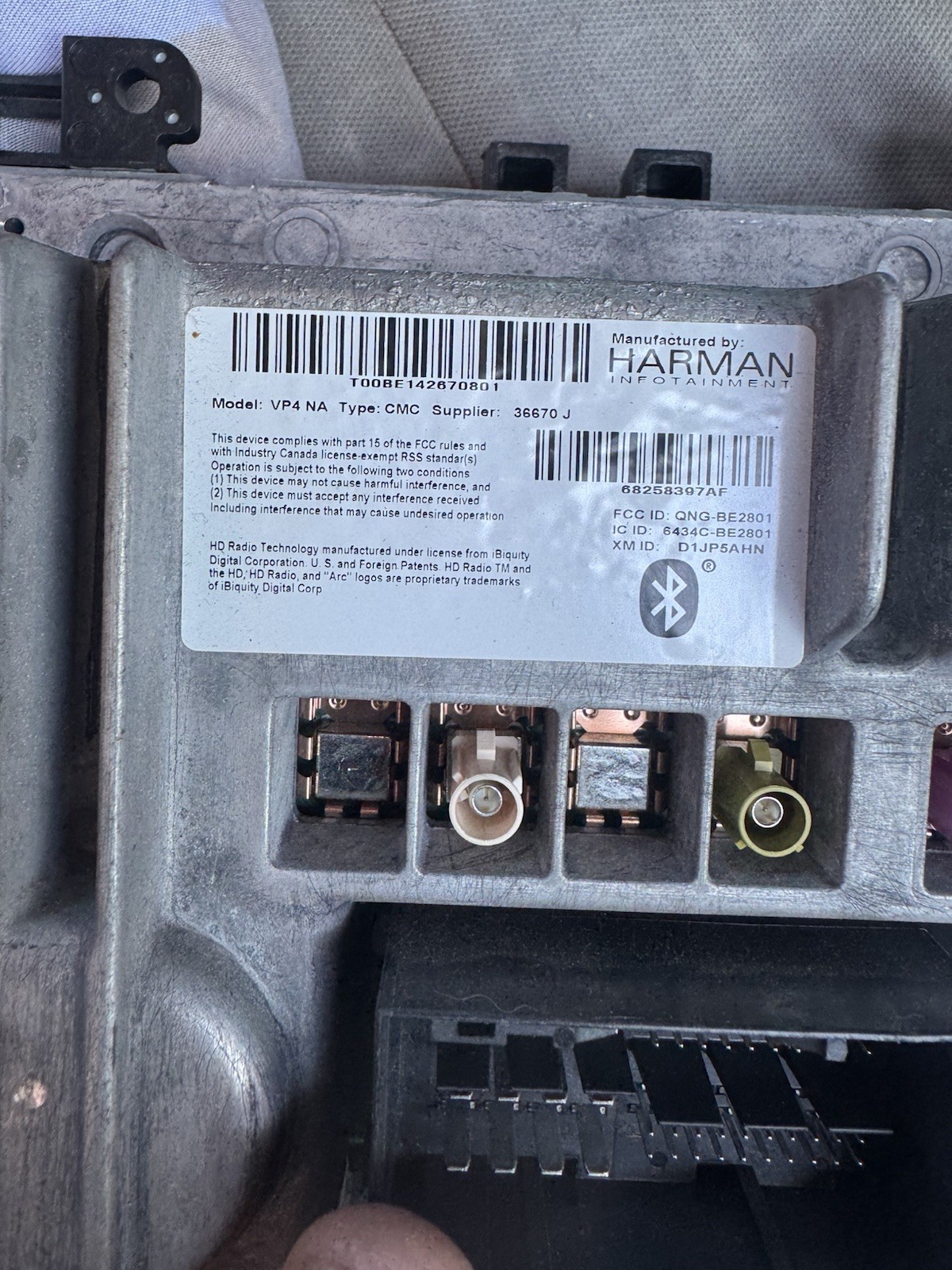 Chrysler 300 Uconnect Radio