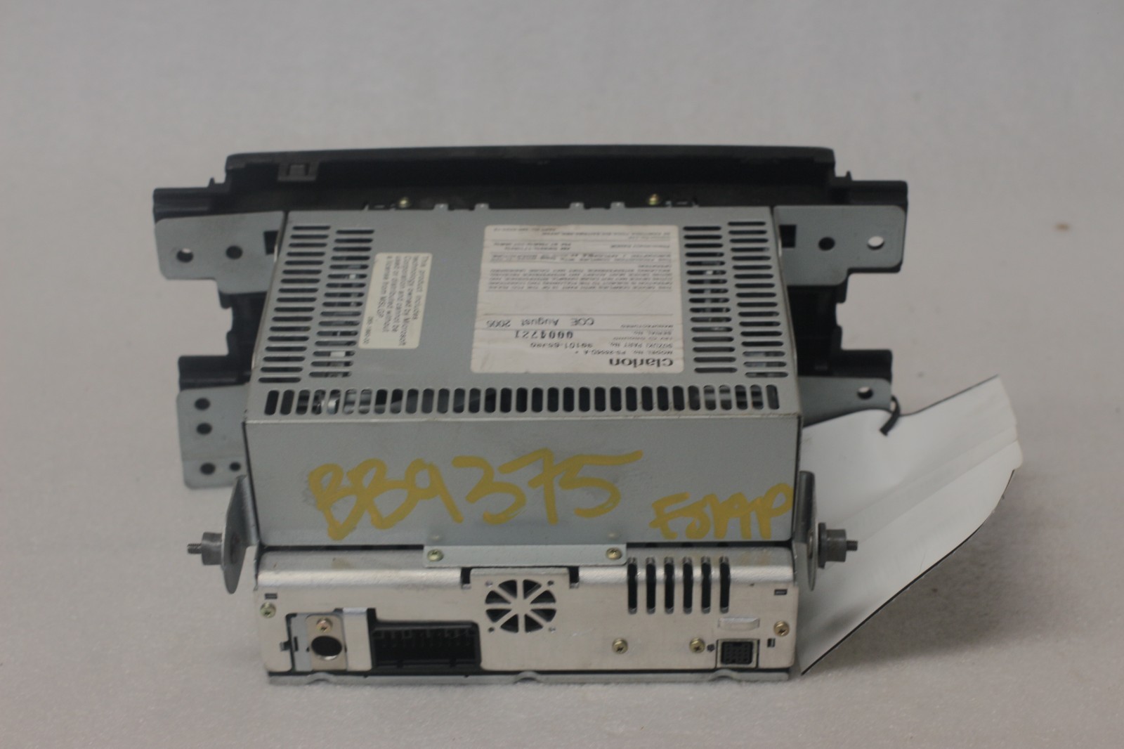 2006 Suzuki Grand Vitara AM FM MP3 WMA CD Player Radio w/Satellite
