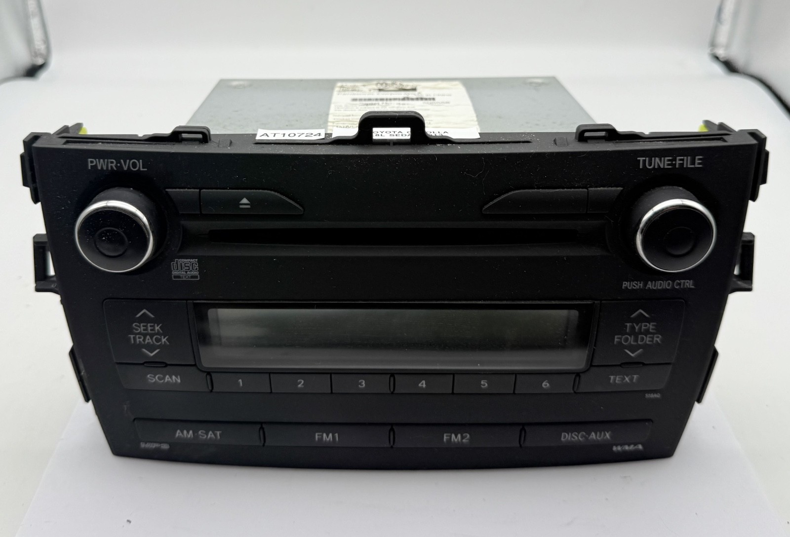 OEM 11-13 Toyota Corolla E160 AM FM SAT Radio Stereo CD Player MP3 Receiver Unit