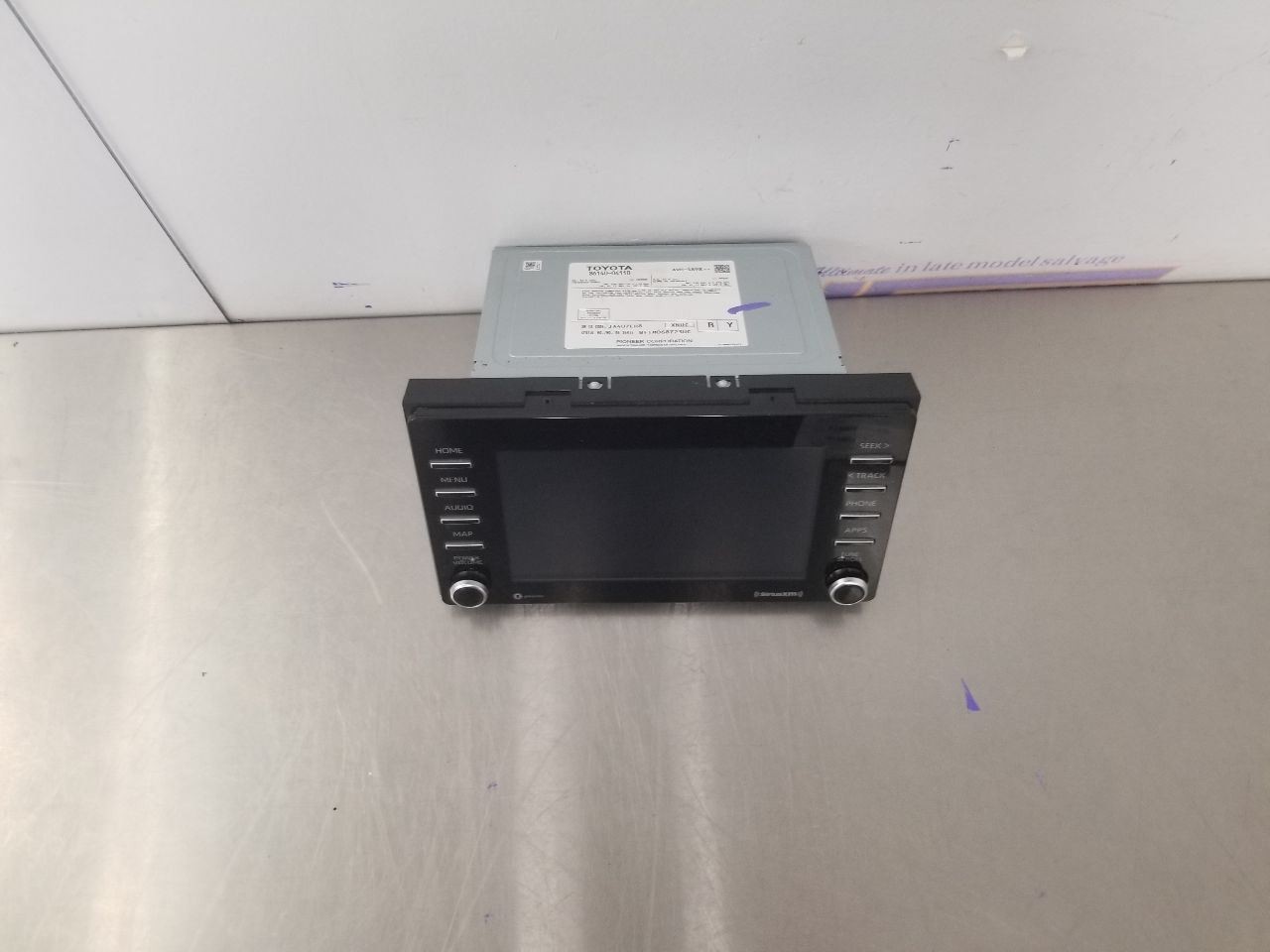 23 TOYOTA TACOMA SR5 4X4 4DR 3.5L RADIO AUDIO DISPLAY AND RECEIVER 8614004110
