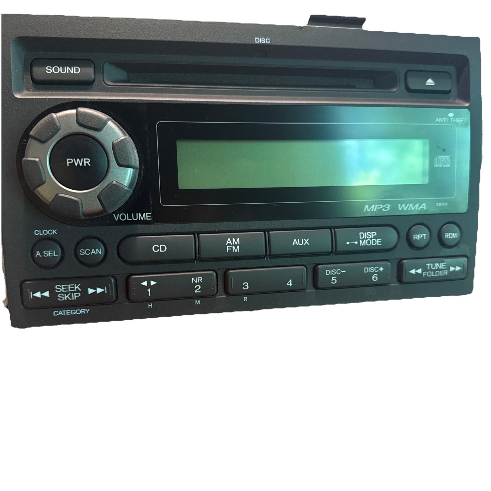 Honda JA3 Pioneer OEM Stereo 2012 Ridgeline DEH-M6087ZH/MP3-WMA/3BS3 W/ Bracket