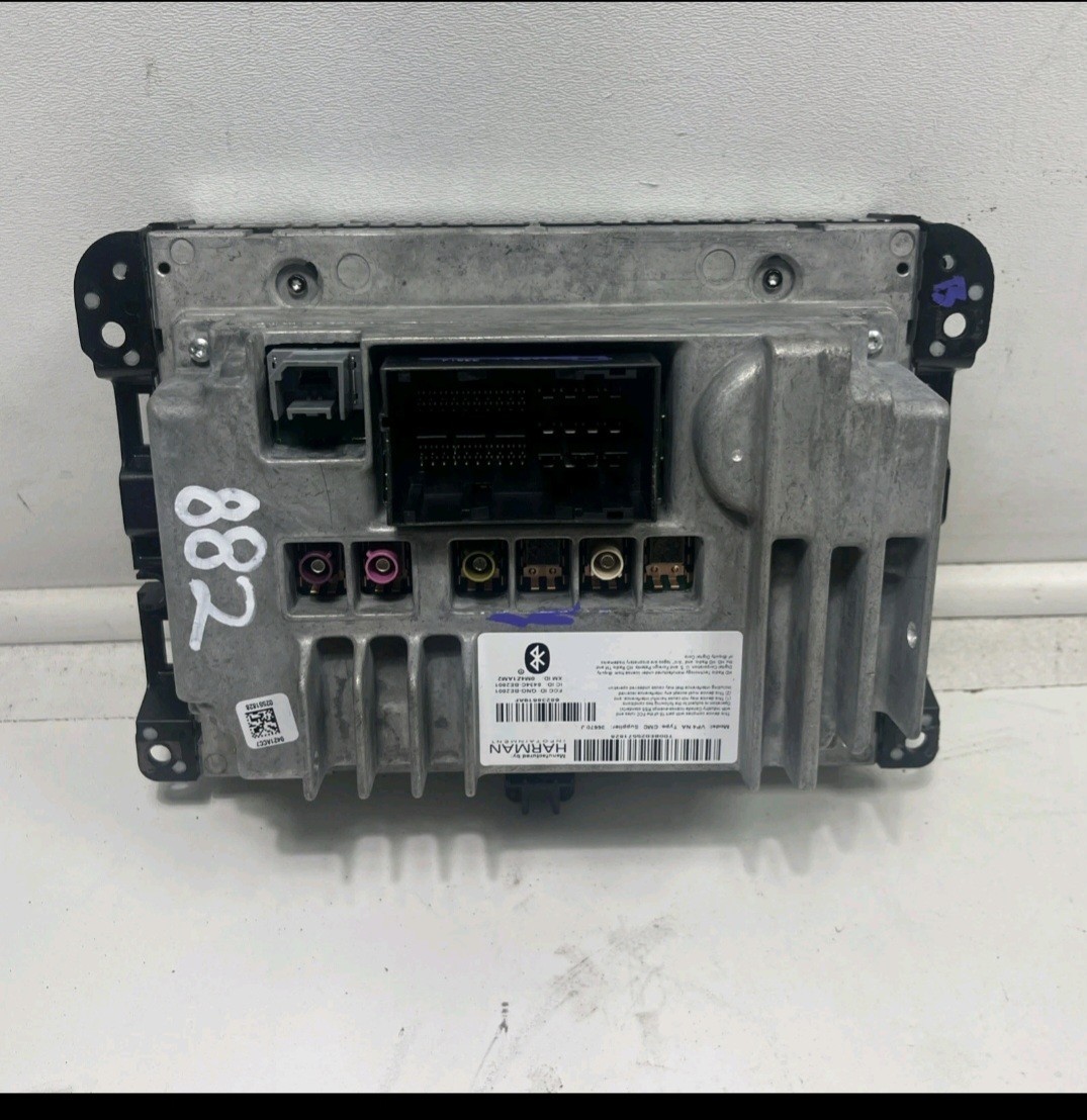 RAM. DODGE .U CONNECT 8.4 INCH SCREEN RADIO. 4 DIGIT CODE INCLUDED