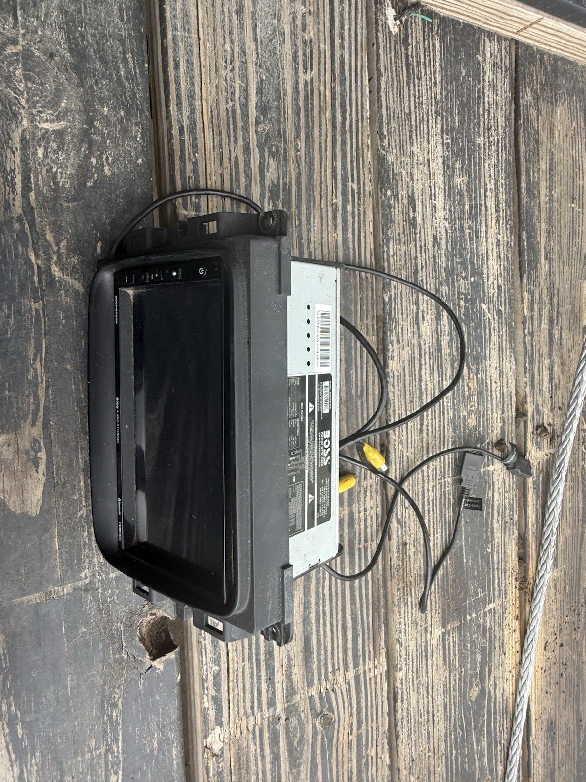 2014-2019 Dodge Ram Complete Radio Bezel With Controls And Complete Boss Radio