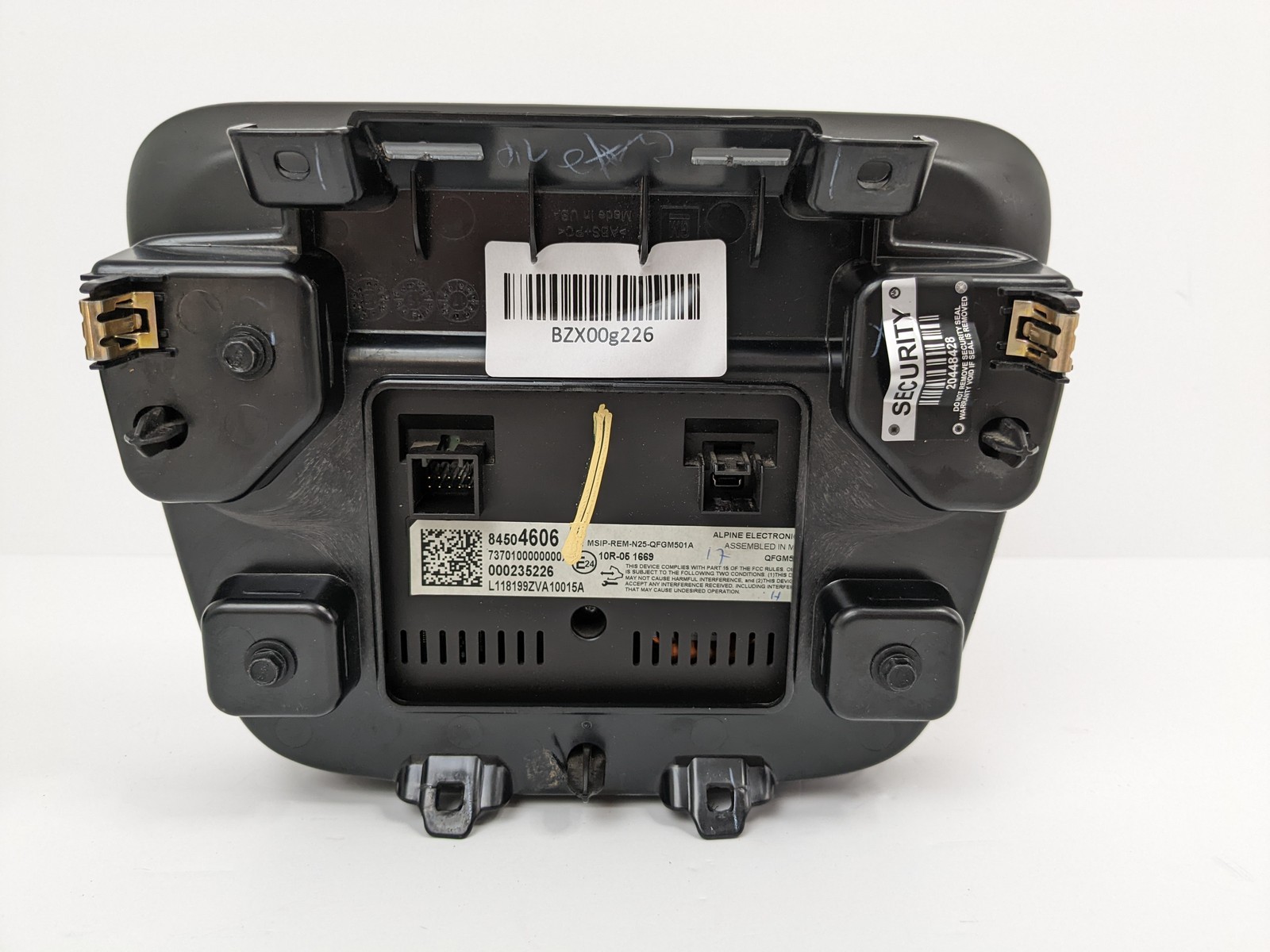 2018 Chevrolet Chevy Equinox Malibu Volt Information Display Screen 84504606 OEM
