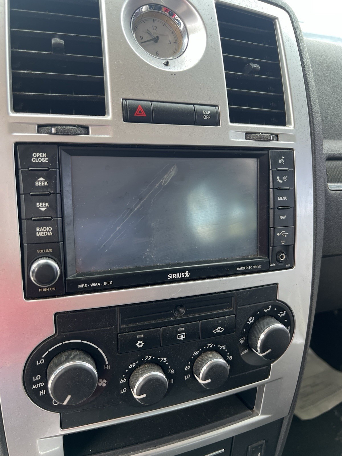 OEM 2007-2010 Chrysler Dodge Jeep Dvd Navigation MyGig Radio P05064401AI Tested