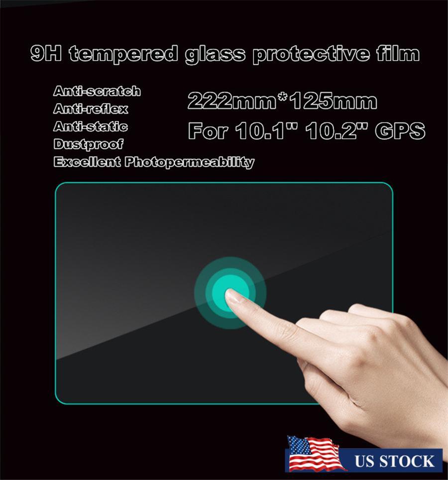 10.1″ Tempered Glass Screen Protector Film For Car Radio GPS Stereo DVD Player