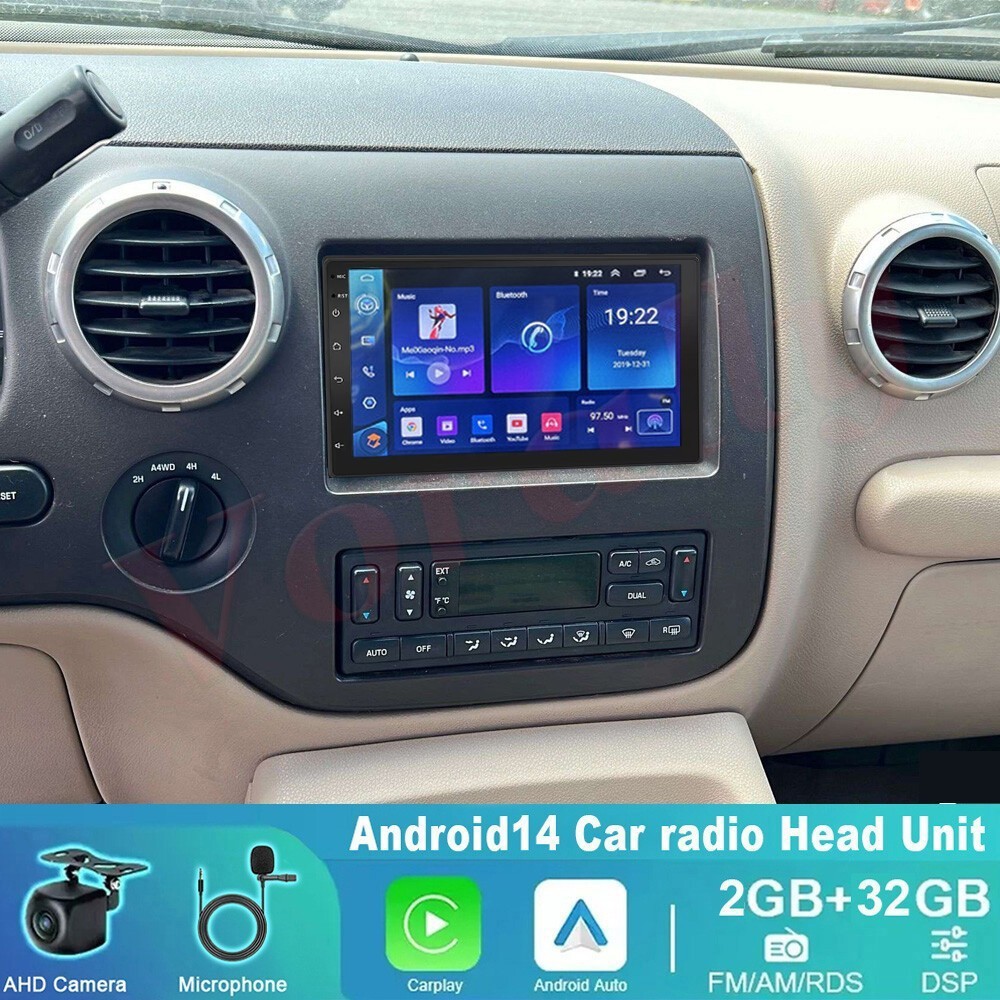 For 2003 2004 2005 2006 Ford Expedition Android 14 CarPlay Car Stereo Radio GPS