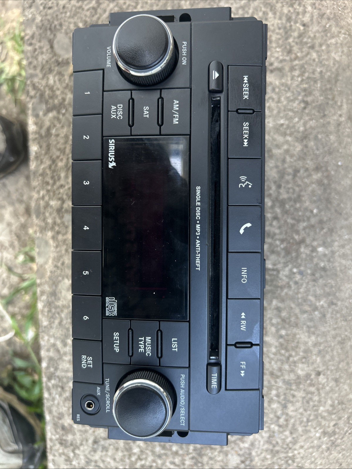 Dodge Grand Caravan Res Radio Not Working Or for Parts
