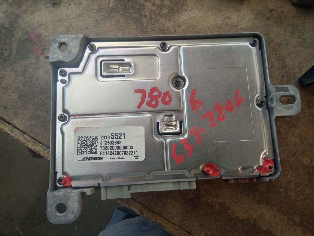 Audio Equipment Radio Amplifier Standard Audio System Fits 14-20 IMPALA 580053