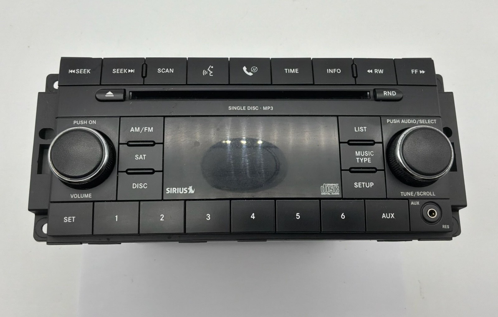 OEM 08-10 Dodge Charger AM FM Radio MP3 Single Disc CD Player Satellite Receiver