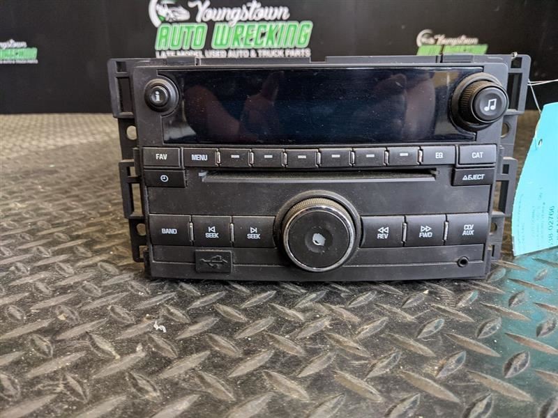 Audio Equipment Radio AM-FM-stereo-CD-MP3-USB Opt Uui Fits 09-10 COBALT 2259942