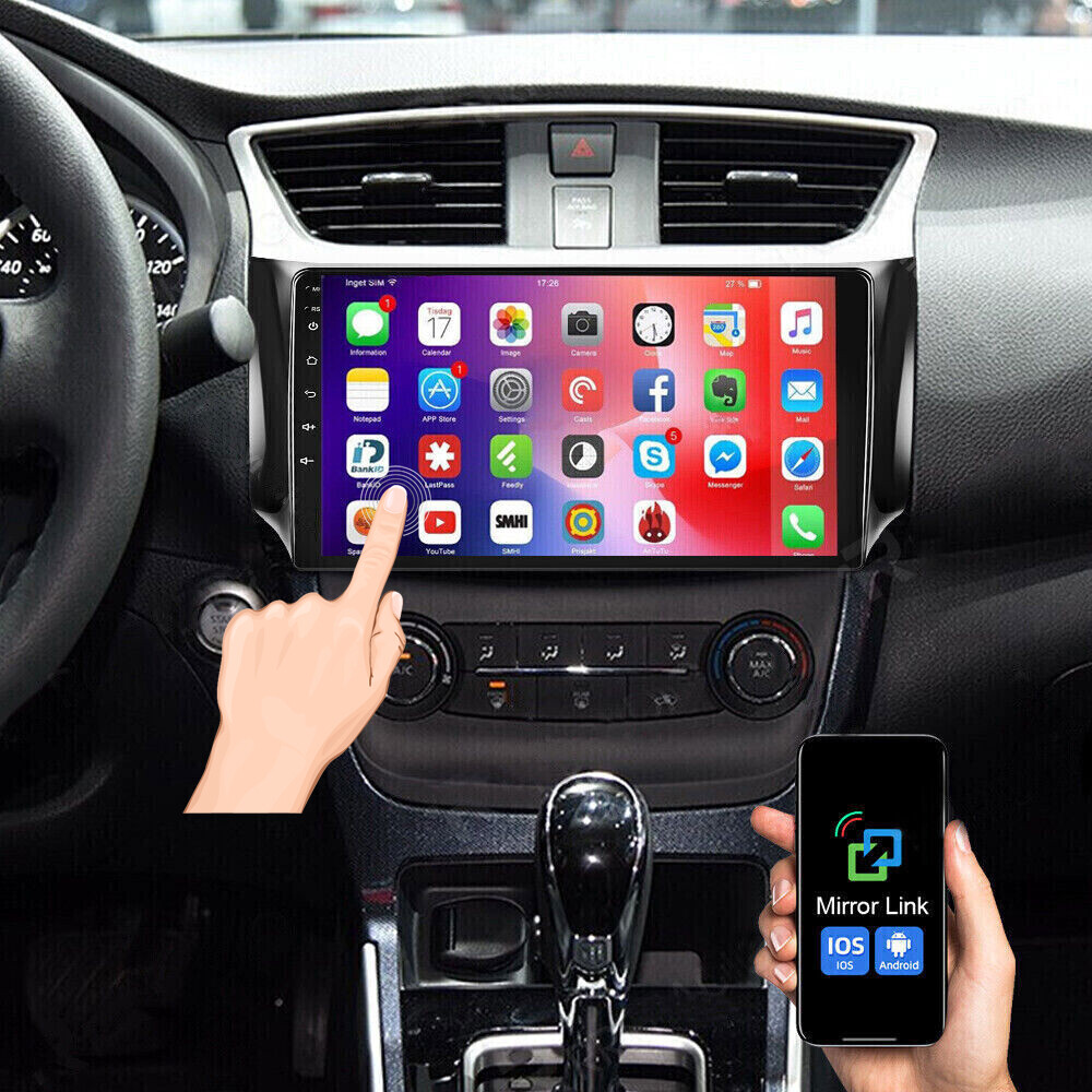 APPLE CARPLAY FOR 2013-2017 NISSAN SENTRA SYLPHY 10.1″ CAR STEREO RADIO PLAYER