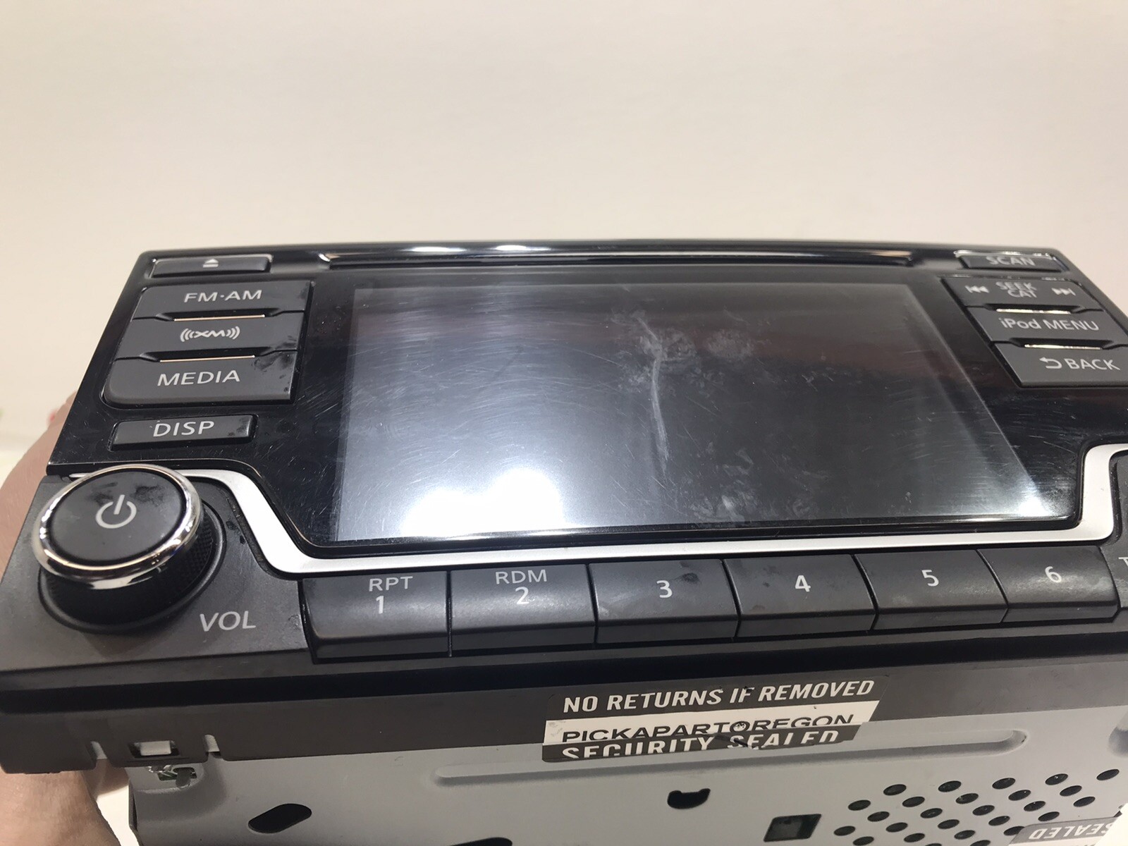 2017-2019 Nissan Sentra Radio Stereo NON-NAV 5″ Display Screen 28185 4AF6A Oem