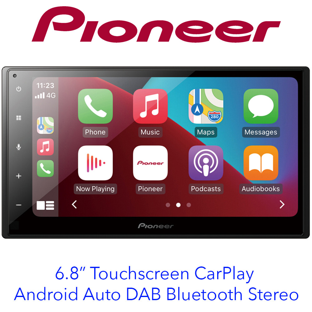 Pioneer SPH-DA160DAB – 6.8” CarPlay Android Auto DAB Bluetooth Screen Stereo BN
