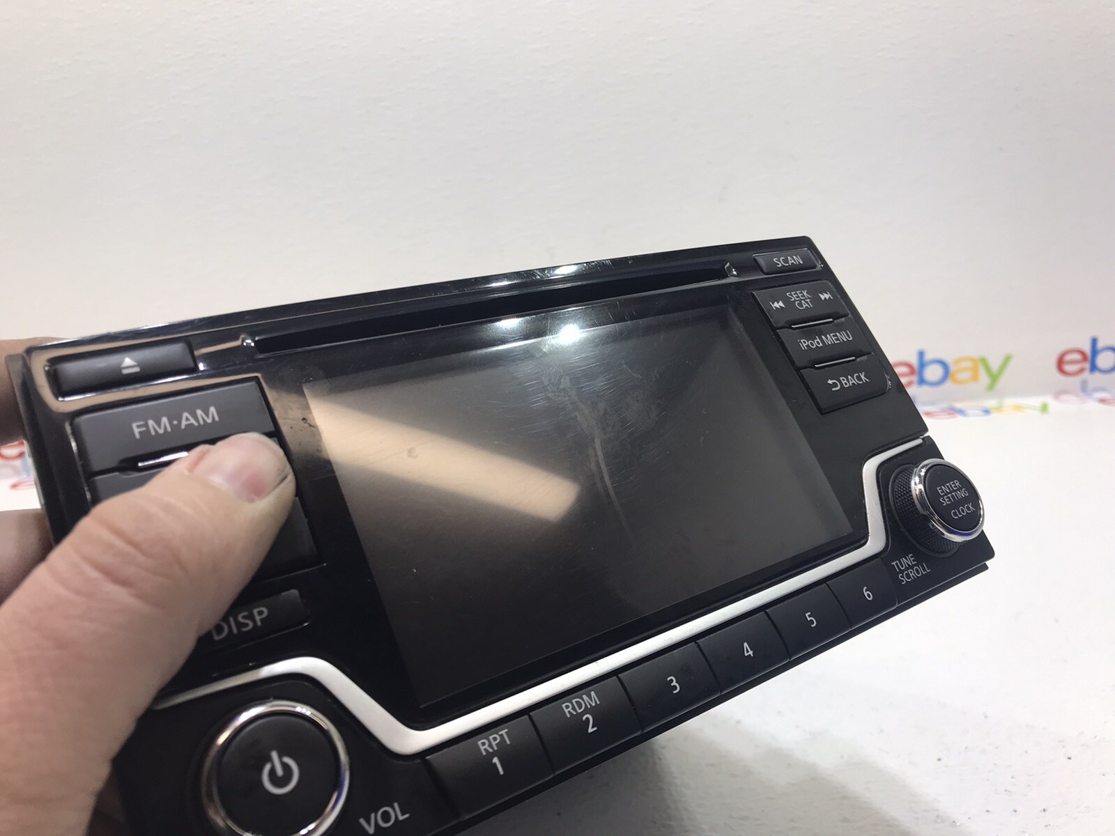 2017-2019 Nissan Sentra Radio Stereo NON-NAV 5″ Display Screen 28185 4AF6A Oem