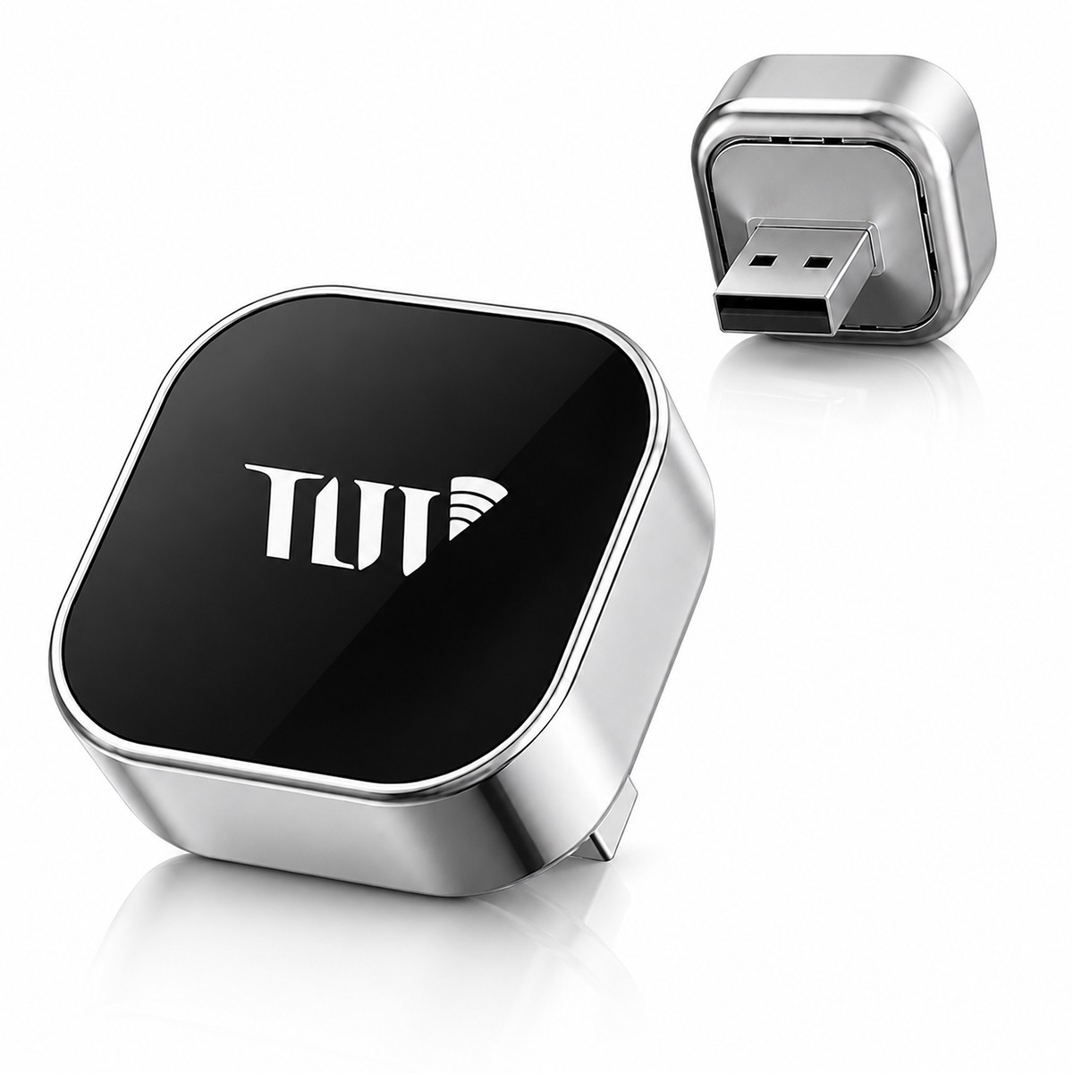 Wireless USB Carplay Adapter Dongle For iPhone Apple Android Auto Plug & Play