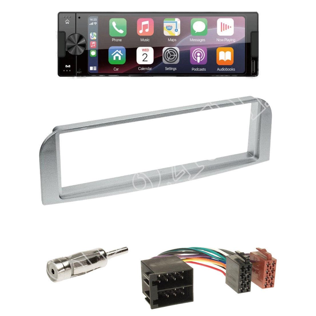 Ampire CPR60 radio USB DAB + with installation kit for Alfa 147 (type 937) from 2000