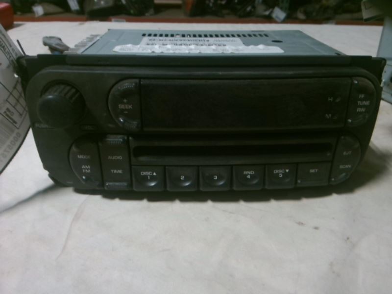Audio Equipment Radio Receiver Radio ID Rbk Fits 02-07 CARAVAN 49291