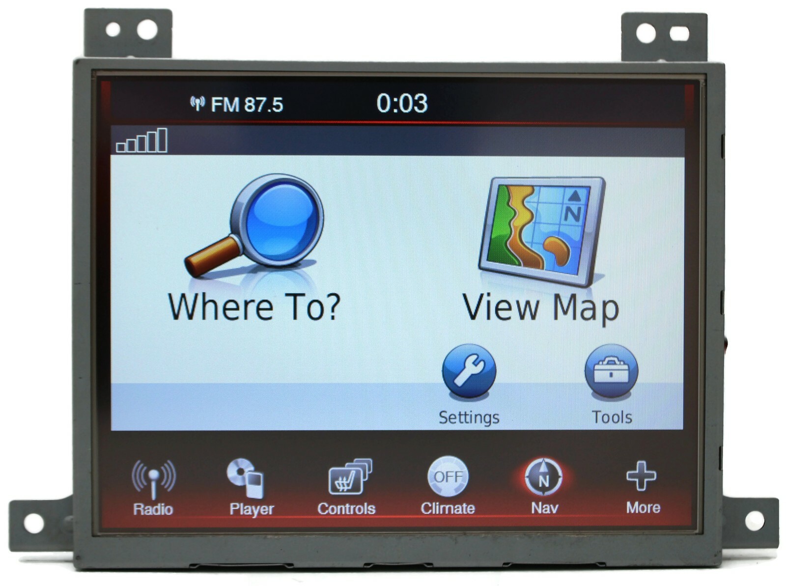 11-14 Dodge Charger 300 Navigation Radio Touch 8.4” Display Screen 05064798AH
