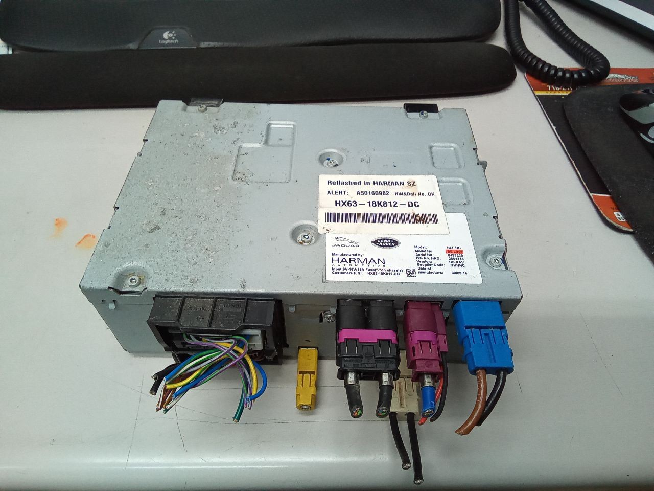 Audio Equipment Radio Receiver Fits 17-19 DISCOVERY SPORT 837507