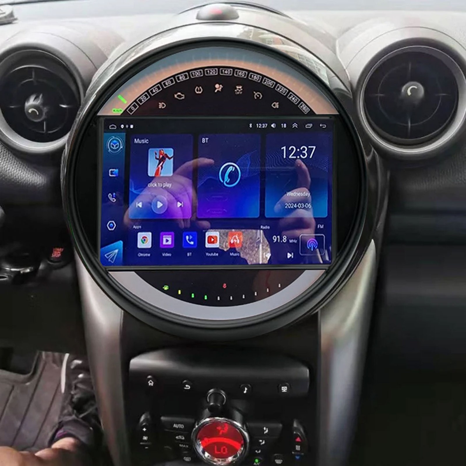 For Mini Cooper Countryman Paceman 2008-2014 Android 13 Car Radio GPS Head Units