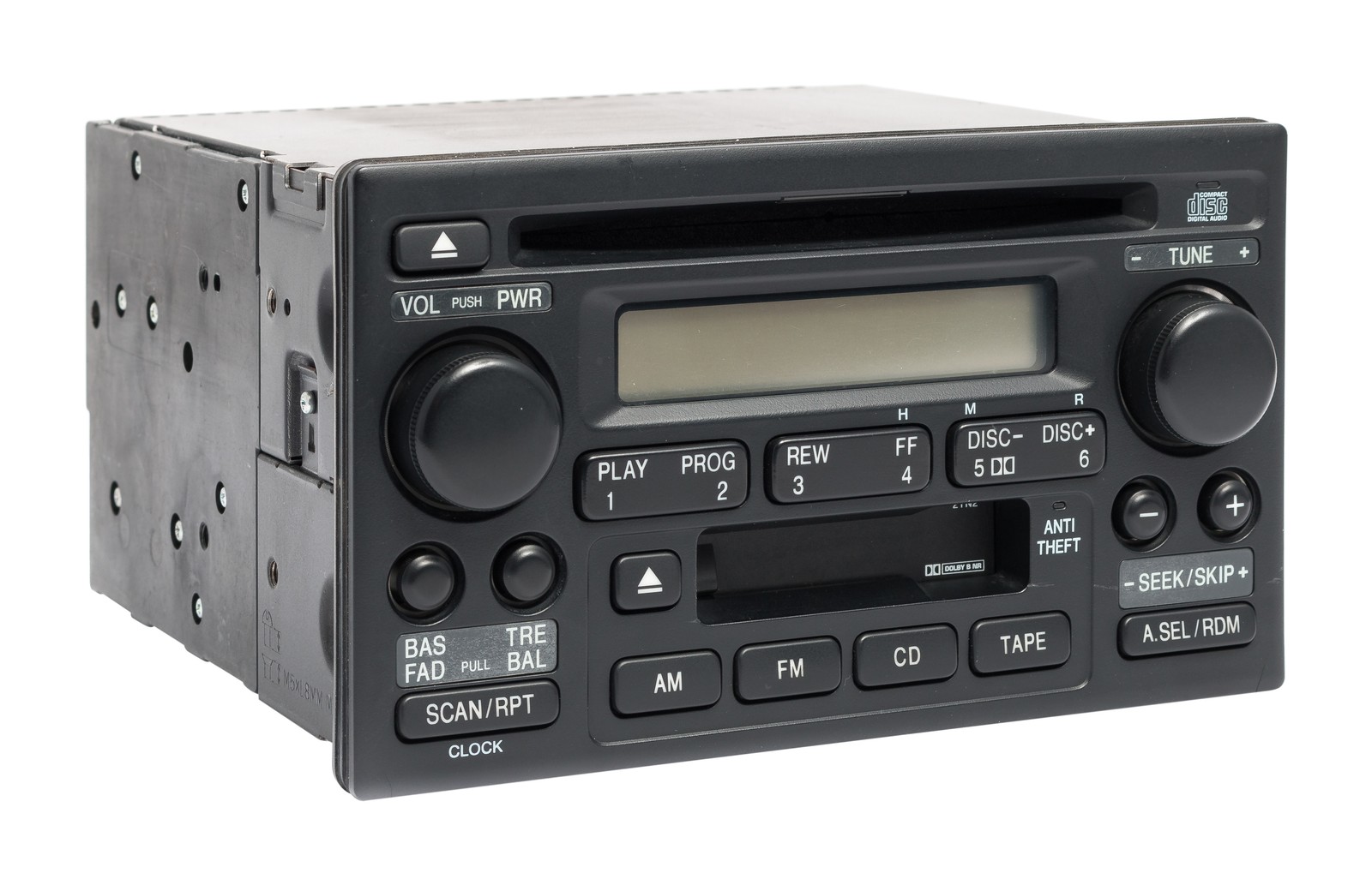2005-06 Honda CR-V AM FM Radio Cassette CD Player 39101-S9A-A510-M1 Face 2TN2