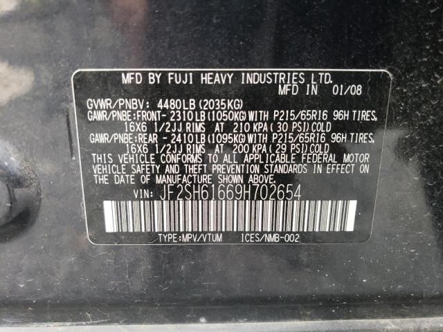 FORESTER 2009 Audio Equipment Radio 2663455