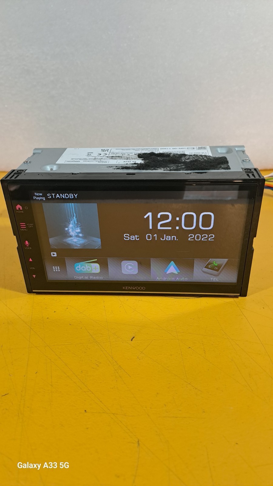 Kenwood DMX7722DABS Wireless Apple CarPlay Android Auto DAB Bluetooth Car Stereo