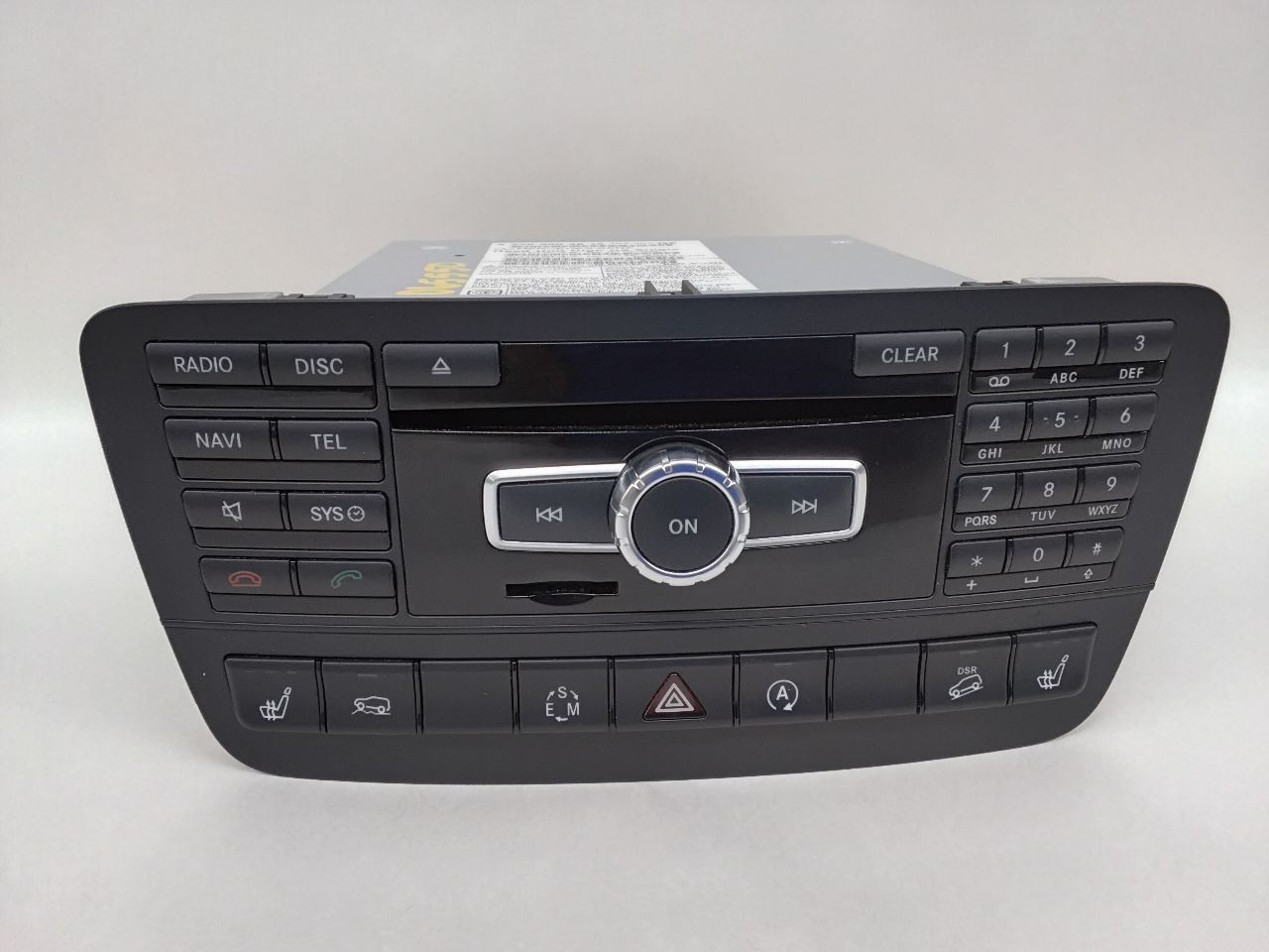 Audio Equipment Radio 156 Type GLA250 Radio Fits 15 MERCEDES GLA-CLASS 1315751