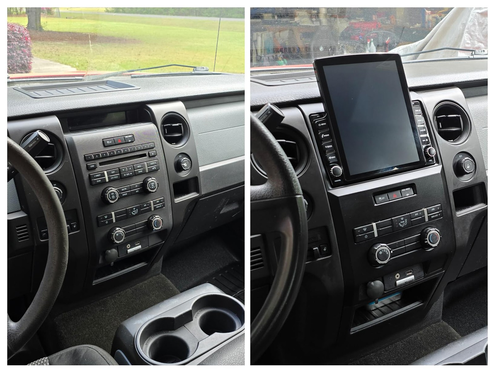 For Ford F150 2009-2014 Android 13 Apple CarPlay Stereo Radio GPS Navi WIFI 64GB