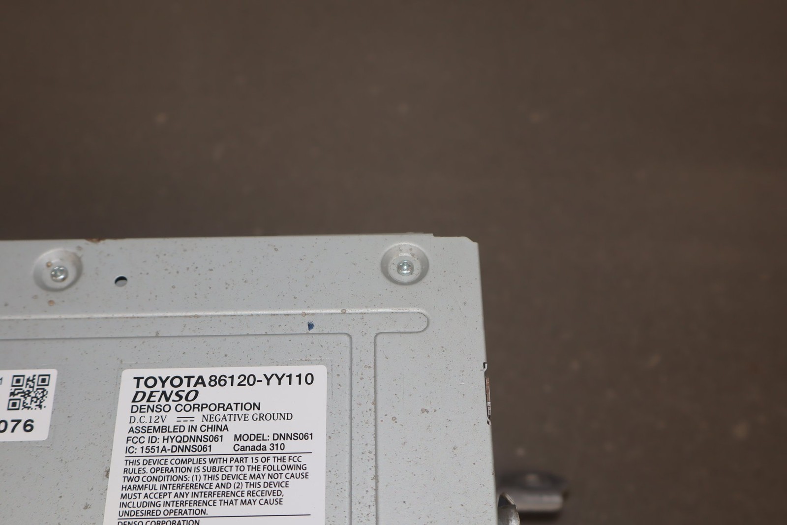 2012 Toyota Sienna Radio OEM Navigation NSCD-W12U-A