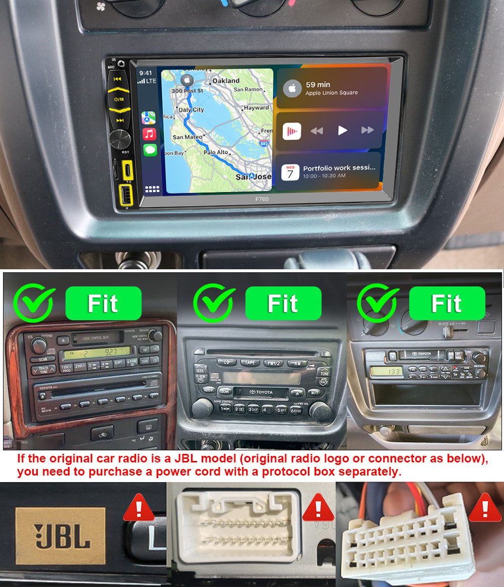 Android 12.0 For Toyota Tacoma 2005-2013 Car Carplay Radio GPS NAVI Stereo