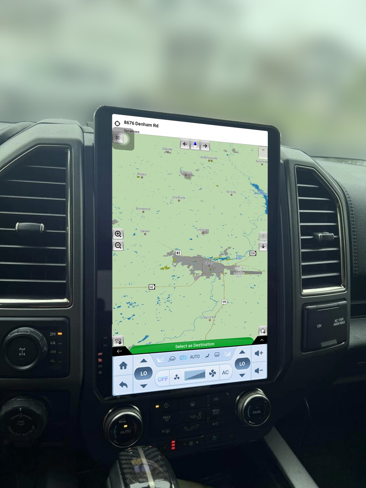 14.5” Radio Stereo Android GPS CarPlay For FORD F150 F250 F350 F550 Tesla Style