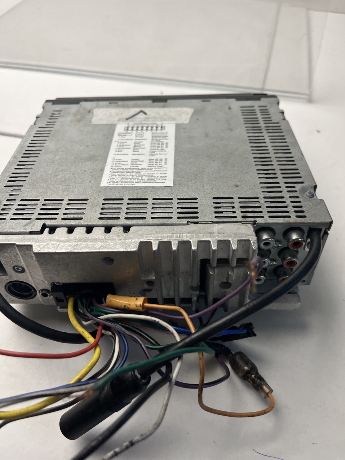 Alpine Car Radio CD MP3 WMA AAC HD Sat Ai-NET Ready CDA-9883 *Tested*