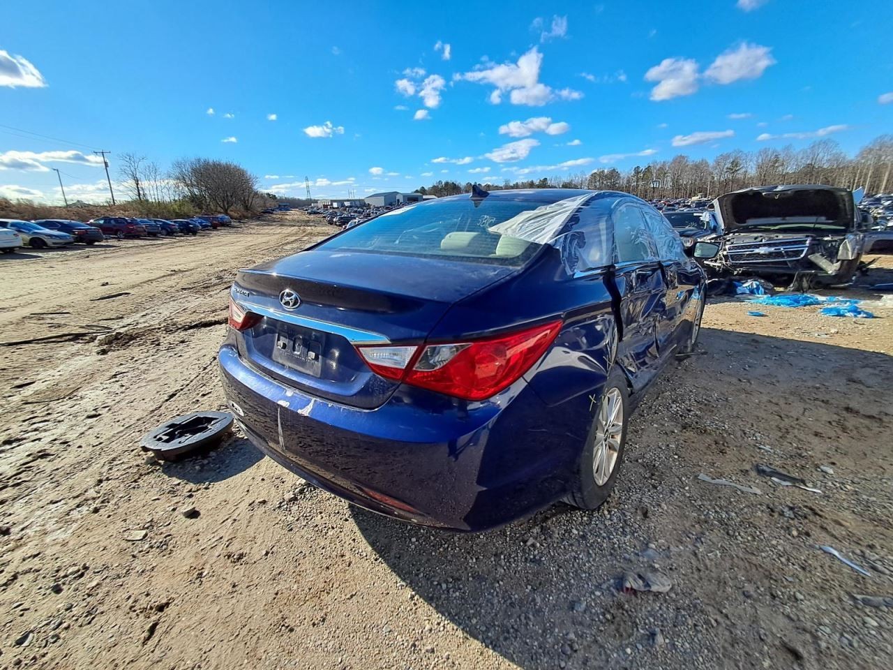 2011 Hyundai Sonata Used Radio Receiver Assembly OEM 638-52168 SED 89000 Miles