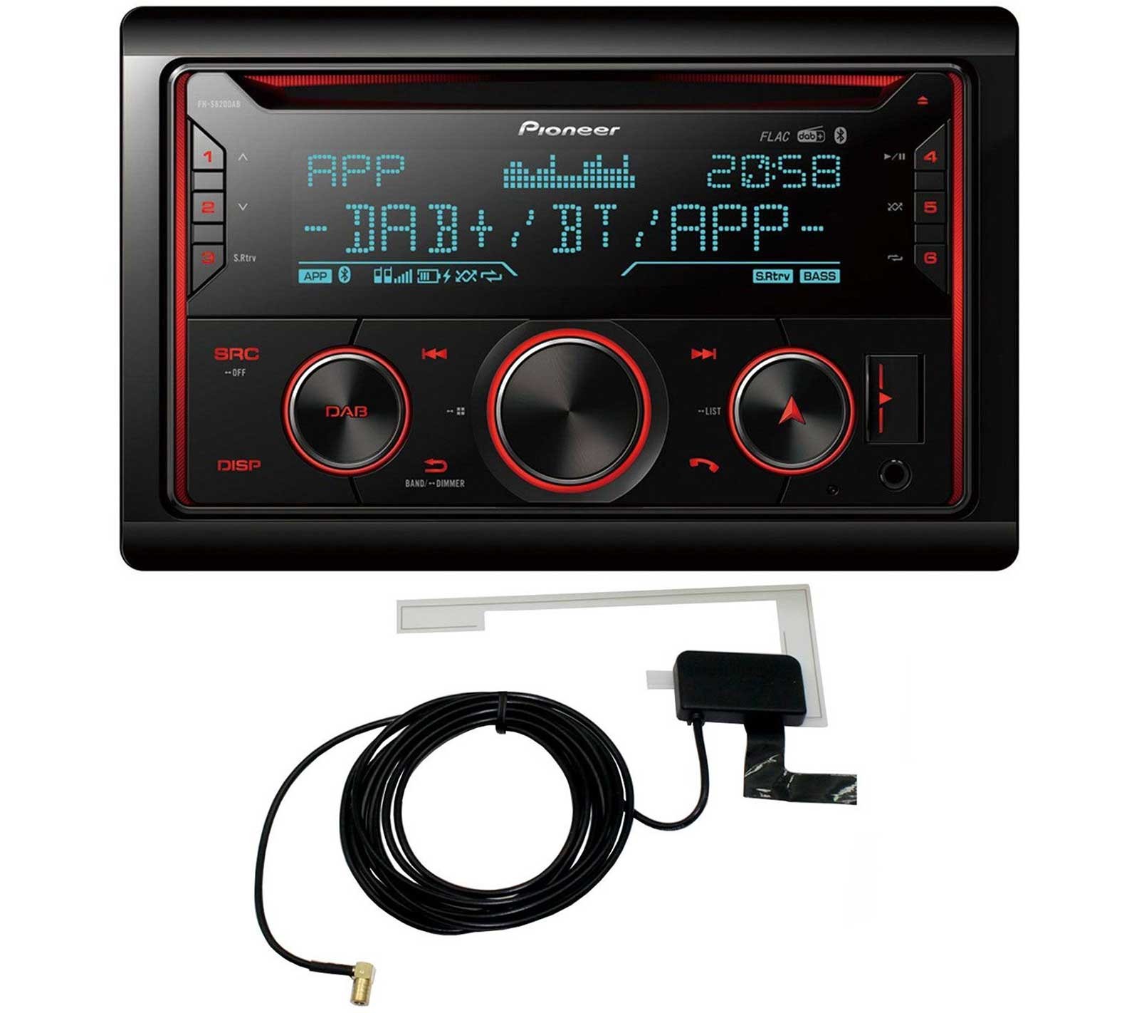 Pioneer 2DIN MP3 DAB USB CD Bluetooth Car Stereo for Chevrolet Avalanche Blazer C