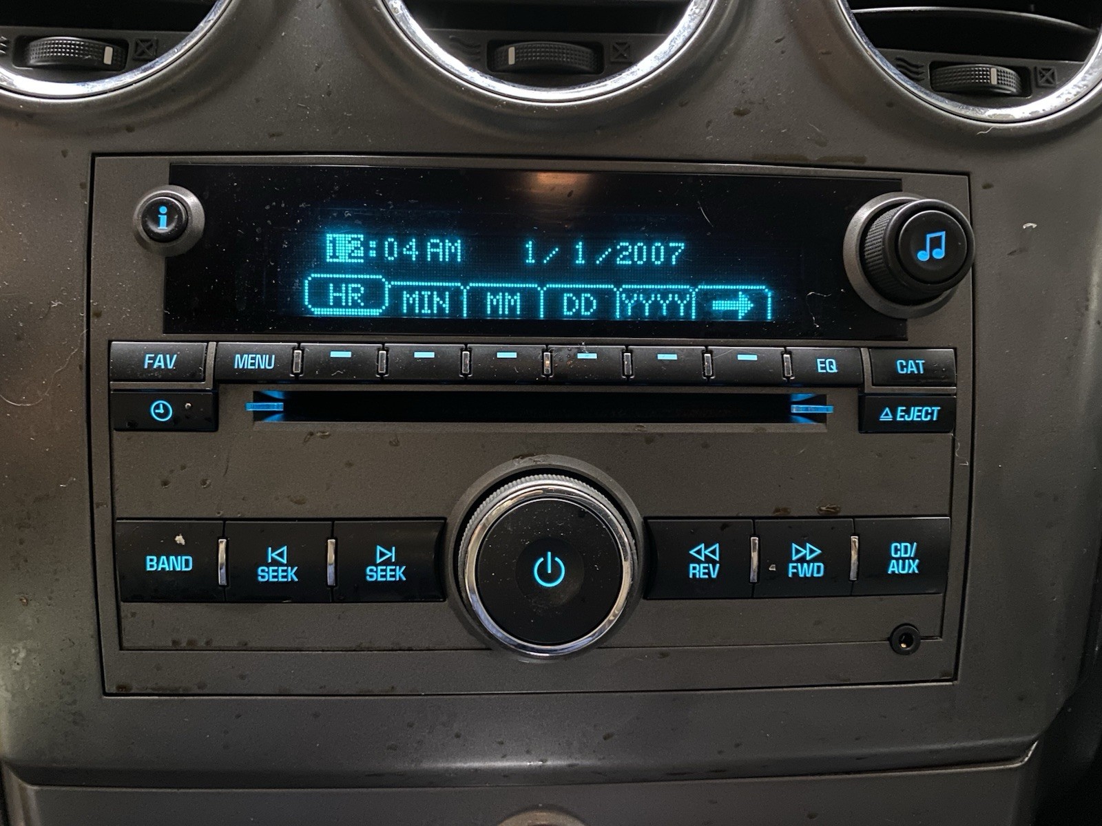 13-15 Chevy Captiva Sport AM-FM-CD-MP3-USB Radio Option Code UUi Tested OEM