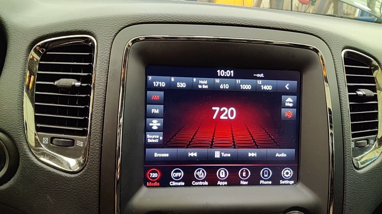 Audio Equipment Radio Display And Receiver Navigation Fits 19-20 DURANGO 7161460