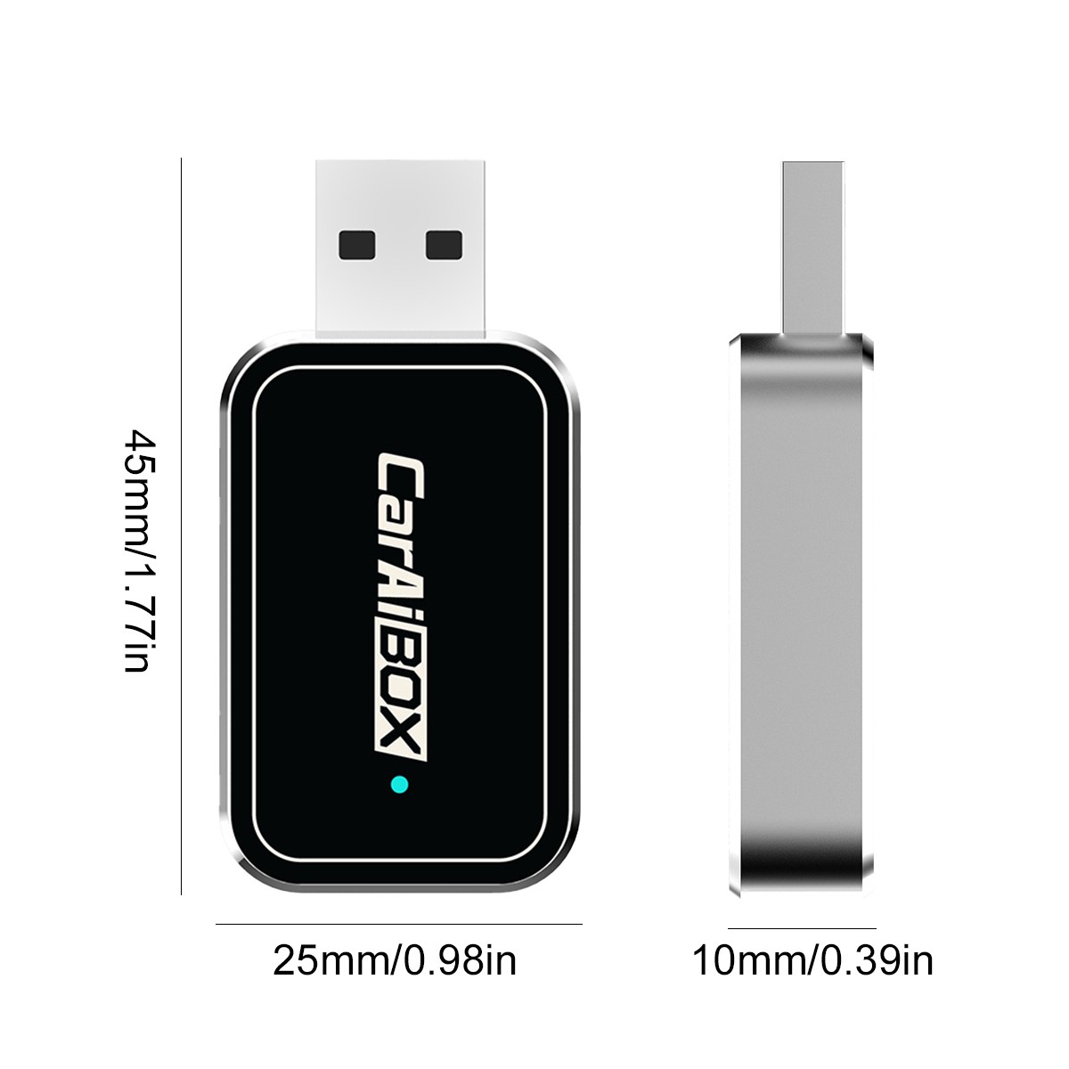Wireless CarPlay Adapter USB Wireless Carplay Dongle For iPhone Apple Plug&Play^