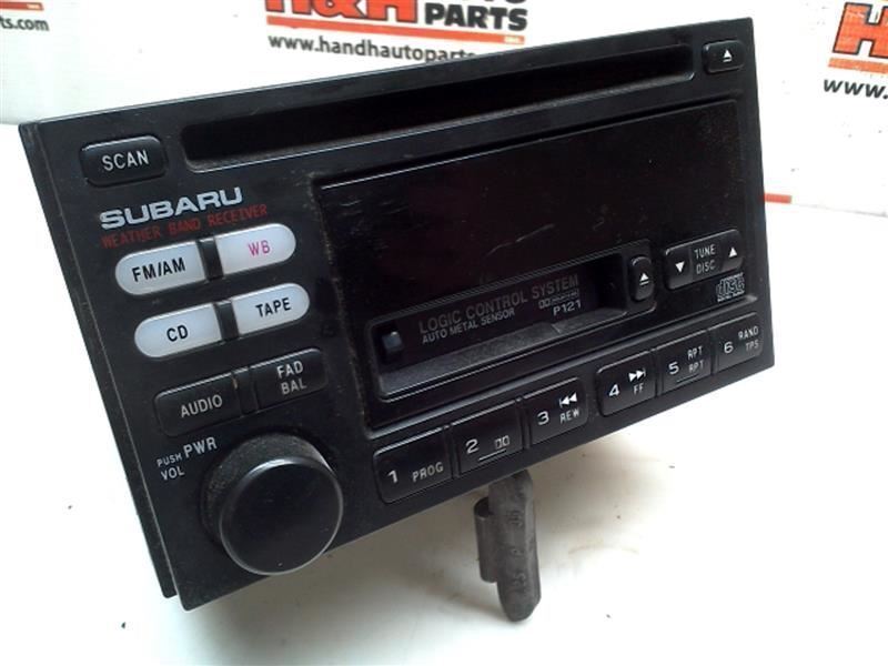 Audio Equipment Radio Am-fm-cd-cassette Fits 00-02 LEGACY 370652