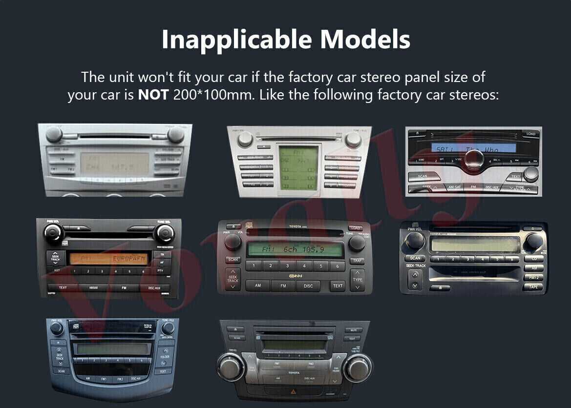 4+64GB Android 13 For 2000-2005 Toyota Echo Car Stereo Radio Carplay WIFI GPS