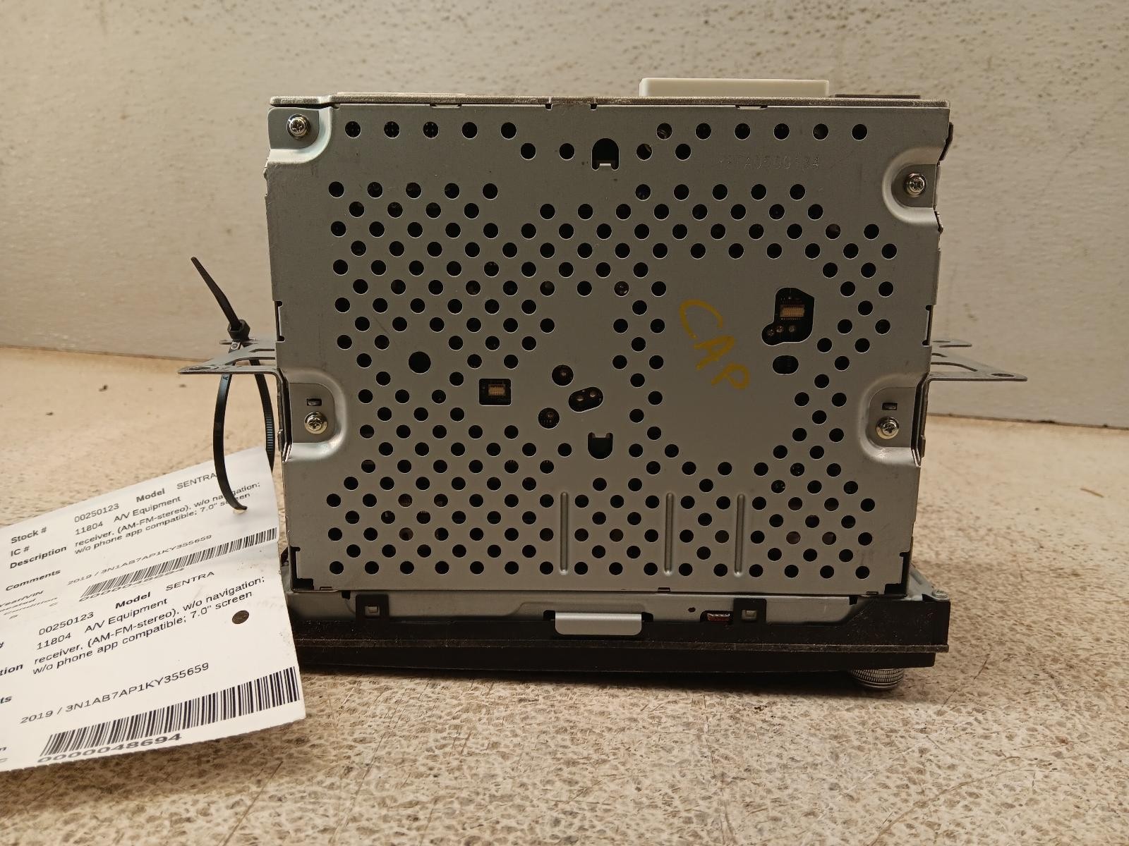 18-19 Nissan Sentra Radio- Receiver W/ 7″ Screen **May Need Programming**