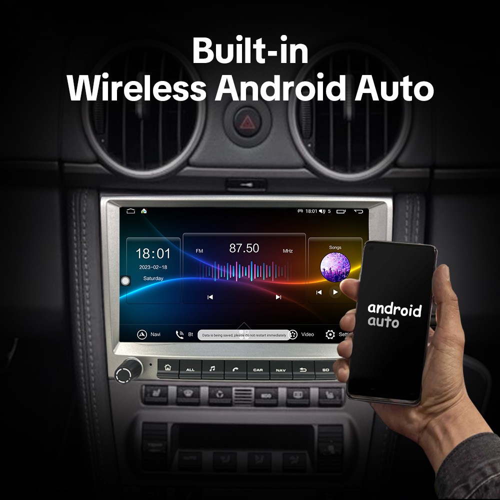 For Porsche 911 997 Cayman Boxster 987 CarPlay Android Car Stereo Radio Navi