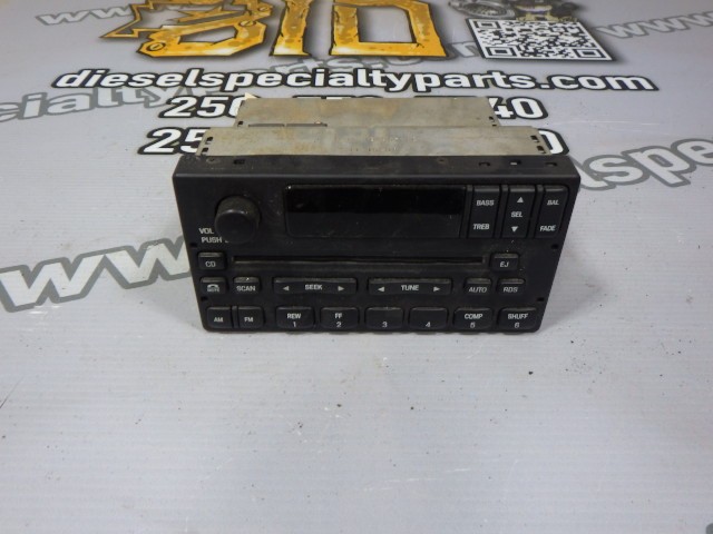 2002 2003 FORD F150 XLT 5.4 AUTO 4X4 RADIO STEREO PLAYER 1L3F18C869AA OEM